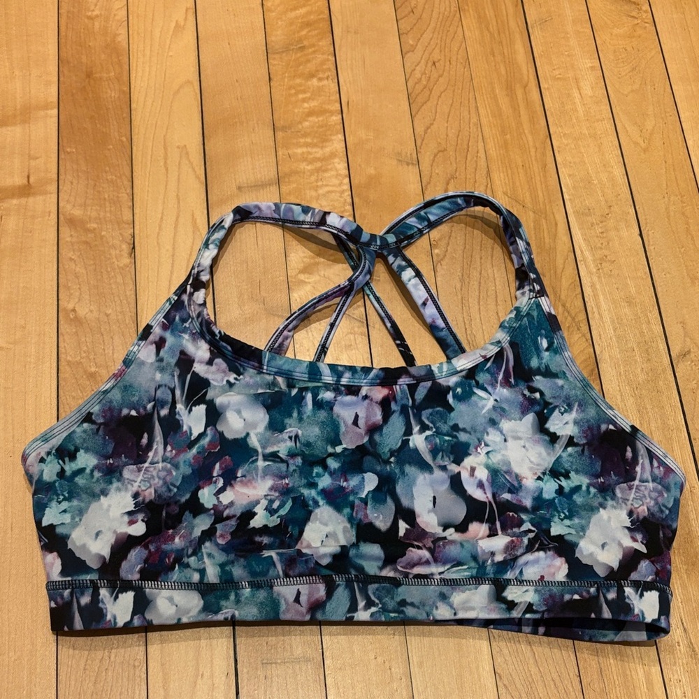 GAIAM Multicolor Floral Sports Bra